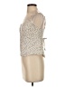 John Galt 100% Viscose Ivory Sleeveless Top Size Sm - photo 5