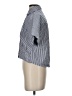 Theory Stripes Silver Short Sleeve Blouse Size P (petite) - photo 5