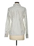 Faherty Stripes Ivory Long Sleeve Button-Down Shirt Size M - photo 2