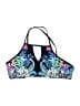 Unbranded Floral Blue Black Swimsuit Top Size M - photo 1