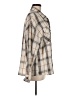 Shein Plaid Ivory Long Sleeve Blouse Size 8 - 10 - photo 4