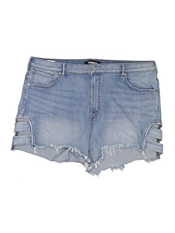 Express Denim Shorts (view 1)