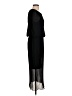 Bordeaux 100% Polyester Solid Black Casual Dress Size S - photo 4