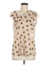 CAbi 100% Polyester Tan Sleeveless Blouse Size M - photo 1