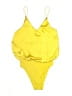 Scotch & Soda 100% Polyester Yellow Bodysuit Size Sm (1) - photo 1