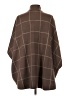 Tahari Brown Poncho Size S - photo 2