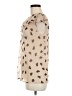 CAbi 100% Polyester Tan Sleeveless Blouse Size M - photo 5