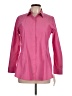 Foxcroft 100% Cotton Pink Long Sleeve Blouse Size 10 (petite) - photo 1