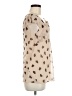 CAbi 100% Polyester Tan Sleeveless Blouse Size M - photo 4