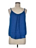 Vince Camuto 100% Polyester Blue Sleeveless Blouse Size M - photo 1