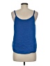 Vince Camuto 100% Polyester Blue Sleeveless Blouse Size M - photo 2