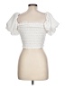 Soul 100% Polyester White Sleeveless Blouse Size L - photo 2