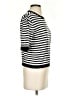 Sanctuary Stripes Black Silver Short Sleeve Top Size XS - photo 4