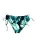 Cupshe Tropical Teal Swimsuit Bottoms Size L - photo 2