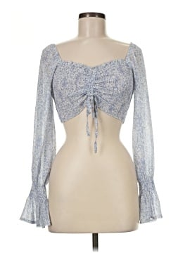 Morning Mist Long Sleeve Blouse