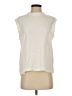 Max Mara 100% Polyester Ivory Sleeveless Blouse Size S (estimated) - photo 1