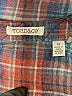 Toad & Co Plaid Blue Long Sleeve Button-Down Shirt Size M - photo 7