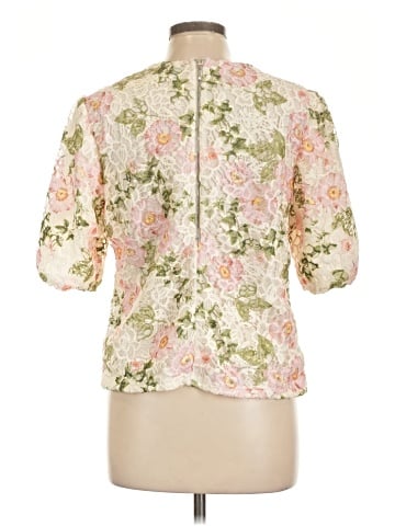 NANETTE Nanette Lepore Short Sleeve Blouse (view 2)