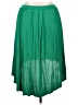 Mossimo 100% Rayon Solid Green Casual Skirt Size XL - photo 2