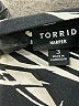 Torrid Tropical Black Short Sleeve Blouse Size 3X Plus (3) - photo 7
