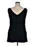Danny & Nicole 100% Polyester Black Tank Top Size 14 - photo 2