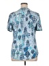 Ava & Grace Paisley Blue Short Sleeve Blouse Size 1X - photo 2