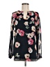 CAbi 100% Polyester Black Long Sleeve Blouse Size M - photo 1