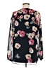 CAbi 100% Polyester Black Long Sleeve Blouse Size M - photo 2