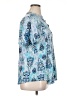 Ava & Grace Paisley Blue Short Sleeve Blouse Size 1X - photo 4