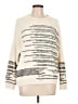 Baltic Born 100% Polyester Stripes Ivory Pullover Sweater Size L - photo 1