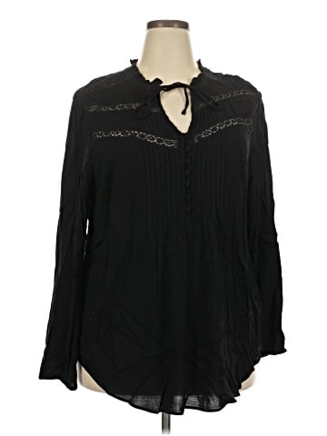 Torrid Long Sleeve Blouse (view 1)