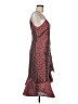 Keepsake 100% Polyester Checkered-gingham Red Cocktail Dress Size M - photo 4