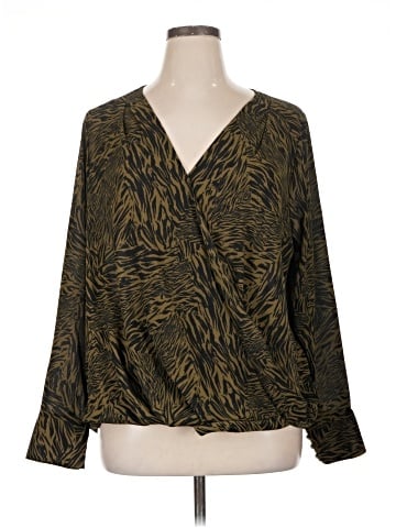 Halogen Long Sleeve Blouse (view 1)