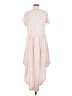 Unbranded Solid Pink Casual Dress Size M - photo 2