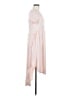 Unbranded Solid Pink Casual Dress Size M - photo 4