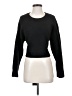 English Factory Solid Black Pullover Sweater Size S - photo 1