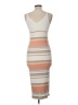 Willow & Wind Stripes Tan Casual Dress Size L - photo 2