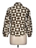 PacSun 100% Polyester Print Brown Faux Fur Jacket Size 10 - photo 2