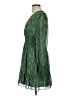 Max Studio 100% Polyester Paisley Green Casual Dress Size L - photo 5