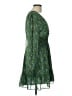 Max Studio 100% Polyester Paisley Green Casual Dress Size L - photo 4