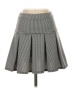Caution to the Wind Houndstooth Gray White Casual Skirt Size S - photo 1