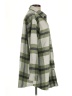 Eden & Olivia Plaid Green Coat Size L - photo 4