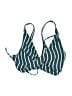 Cupshe Stripes Green Swimsuit Top Size L - photo 1