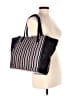 Assorted Brands 100% Leather Stripes Gray Leather Tote One size - photo 2