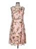 Perceptions Floral Pink Cocktail Dress Size M - photo 1