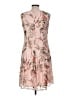 Perceptions Floral Pink Cocktail Dress Size M - photo 2