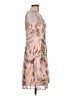 Perceptions Floral Pink Cocktail Dress Size M - photo 4