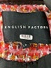 English Factory 100% Polyester Tweed Red Jacket Size S - photo 6