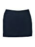 Croft & Barrow Solid Blue Casual Skirt Size 8 - photo 1