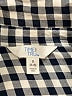 Time and Tru 100% Viscose Checkered-gingham Blue Long Sleeve Button-Down Shirt Size S - photo 7